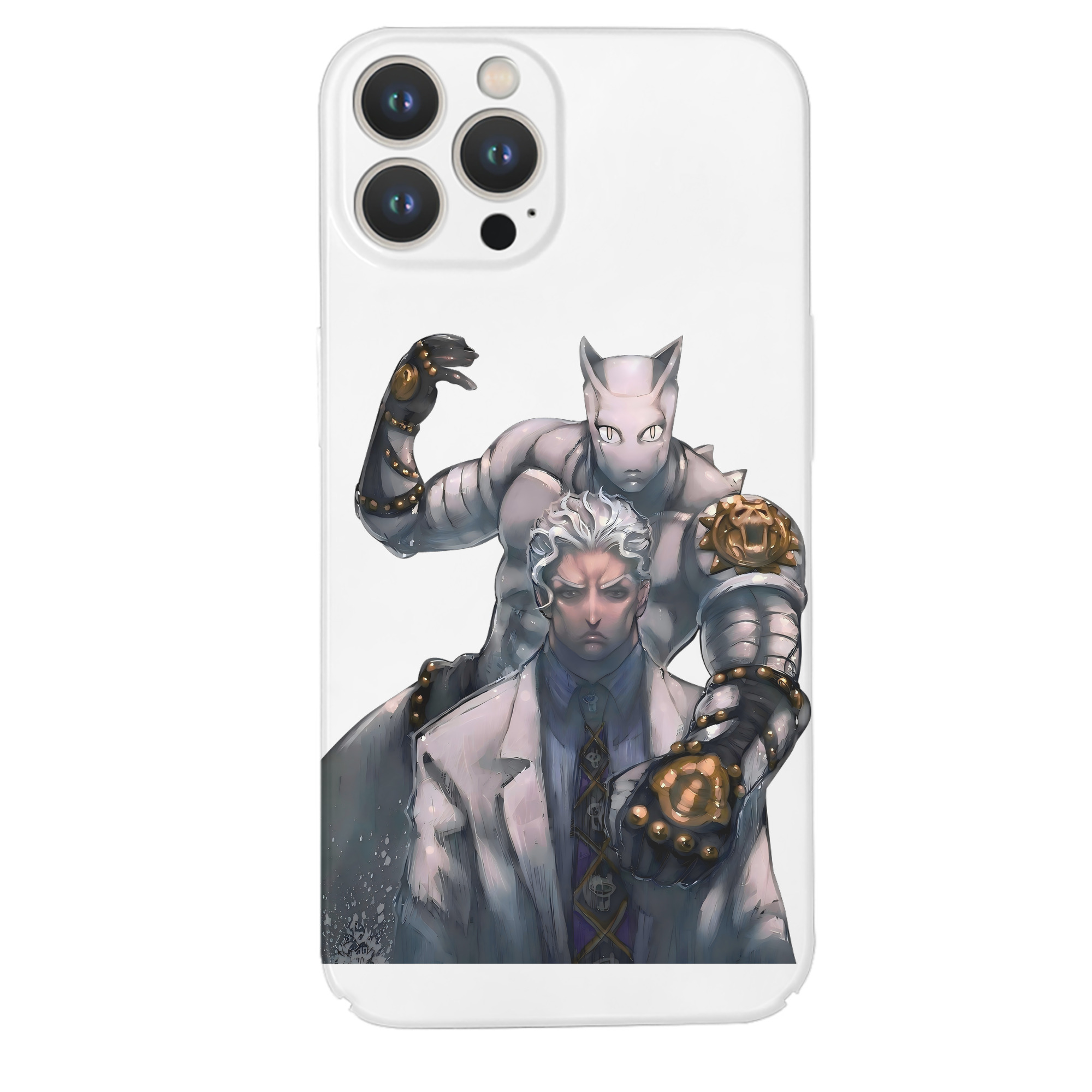 （画像用） ジョジョの奇妙な冒険 きら よしかげ JoJo's Bizarre Adventure Kira Yoshikage 【iPhone 14シリーズ対応】ハードケース